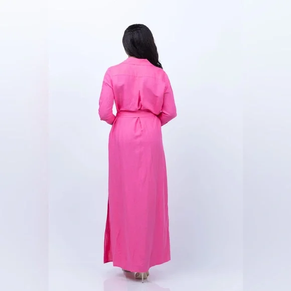 Nwt L’AGENCE Cameron Long Shirt Dress - Picture 7 of 9